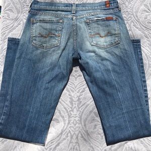 7 for all mankind bootcut Jeans.